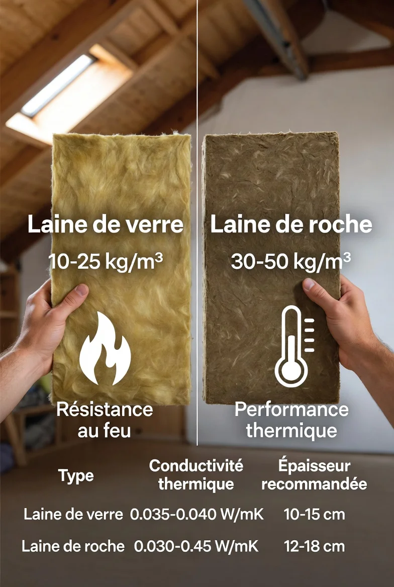 Glaswolle oder Steinwolle für das Dach: Vergleich 2026